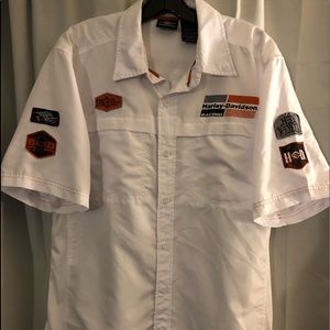 Men’s Harley-Davidson performance button down